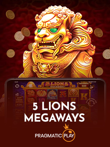 Pragmatic Play 5 Lion Megaways Slot - Play Now